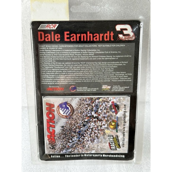 Dale Earnhardt, Sr. #3 GM Goodwrench 25th Anniversary 1999 Chevy Monte‎ Carlo - Picture 4 of 4